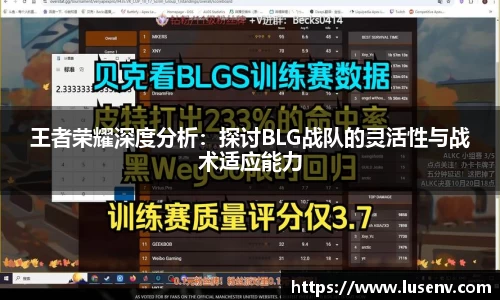 王者荣耀深度分析：探讨BLG战队的灵活性与战术适应能力