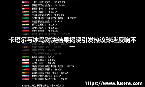卡塔尔与冰岛对决结果揭晓引发热议球迷反响不一