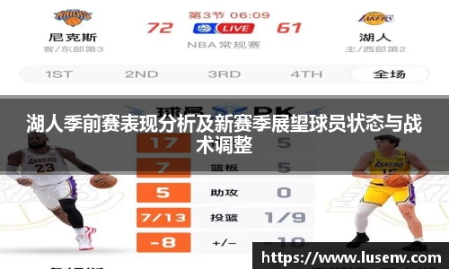 湖人季前赛表现分析及新赛季展望球员状态与战术调整